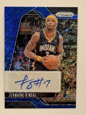 Panini Prizm 2024-25 - Firmas Jermaine O'Neal #SIG-JON 1er pie fuera de línea Foto 1 de 2