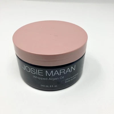 Aceite de argán batido Josie Maran corteza de menta mantequilla corporal ultra hidratante 8 oz Foto 1 de 4