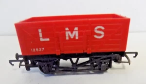 LMS RED OPEN COAL WAGON OO GAUGE BY HORNBY - Picture 1 of 6