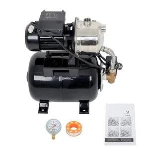 1.6HP 1320GPH 115V Shallow Well Pump Stainless Steel Pump With Pressure Tank - Picture 1 of 22