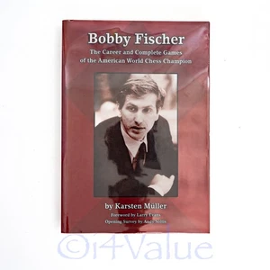 Bobby Fischer, by Karsten Muller. Brand new, Softcover with Library-grade wrap - Picture 1 of 1