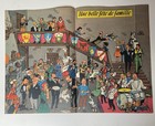 Tintin poster publicitaire original 1957 pour l anniversaire 11 ans du journal