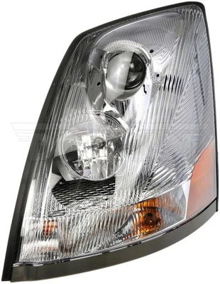 Dorman 888-5526 Chrome Headlight Left Hand For 04-18 Volvo VN VNL VNM - Image 1 of 4