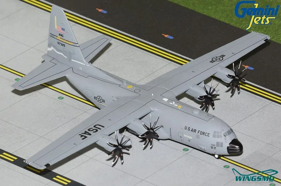 GeminiJets US Air Force Lockheed C-130H Hercules 96-7325 G2AFO1410 - Bild 1 von 1
