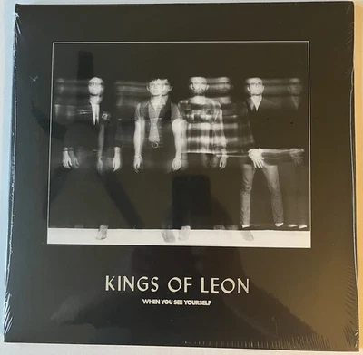 KINGS OF LEON- WHEN YOU SEE YOURSELF  TRANSLUCENT BLACK COLOR VINYL New & Sealed - Image 1 of 2
