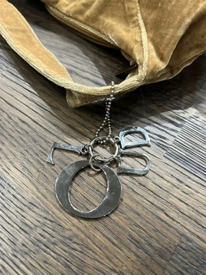 Beige Velvet Top Handle Handbag , Velvet Small Woven Tote Bag - Image 1 of 4