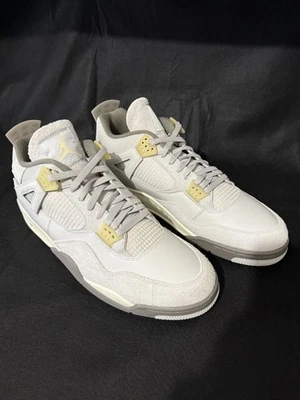 Nike Air Jordan 4 Retro Se Craft Photon Dust-Pale Vanilla Sz 18 [DV3742-021] - Image 1 of 4