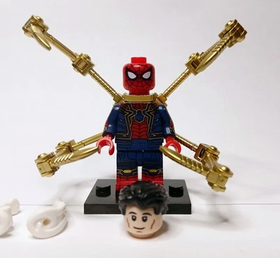 Iron Spider-man Minifig - Image 1 of 4