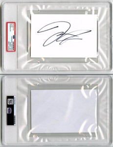 Joe Jonas SIGNED 4x6 Index Card The Voice Camp Rock PSA/DNA AUTOGRAPHED Brothers