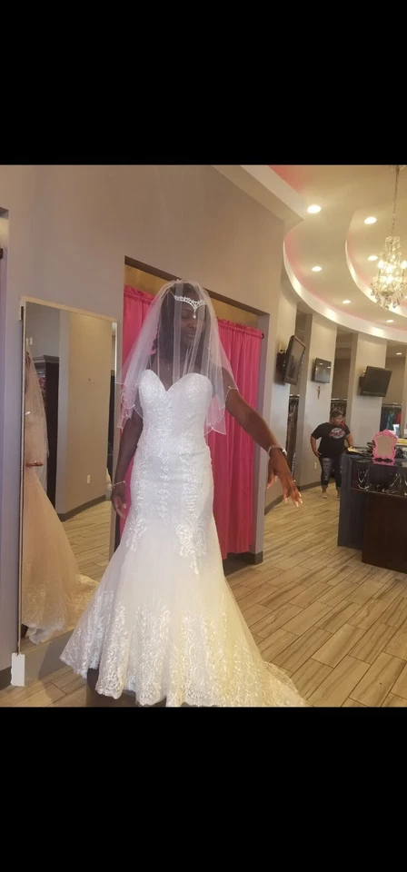 vestidos de novia sirena talla 10 Foto 1 de 4