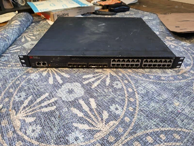 Brocade ICX6610-24P-E TESTED 24 Ports Rack Mountable 1/10/40 GbE Ethernet Switch - Image 1 of 4