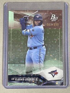 2021 Bowman Platinum Vladimir Guerrero Jr. Green Ice Parallel 191/299 Blue Jays - Bild 1 von 3