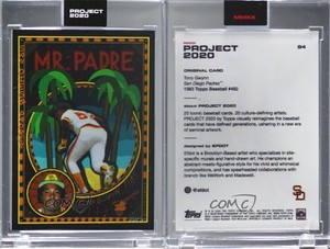 2020 Topps Project 2020 1983 Topps /31030 Tony Gwynn Efdot #94 HOF
