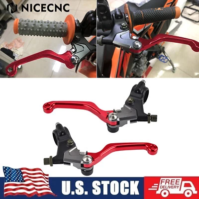 Palancas de embrague de freno CNC Shorty para Honda XR100R 200R 250 XL125 175 CR125 CR250 Foto 1 de 4