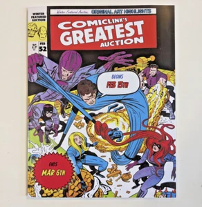 ComicLink Winter Featured Auction Original Art Catalog #52- Feb 15-Mar 6, 2024 - Picture 1 of 2