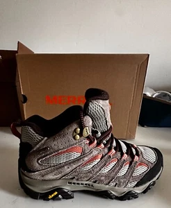 Merrell Damen GRÖSSE 7,5 Moab 3 mittelwasserdichte Wanderstiefel in Bungee Kordel - Bild 1 von 8