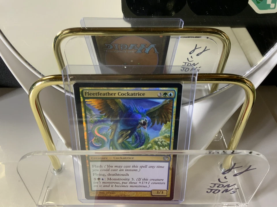 MTG Fleetfeather Cockatrice FOIL Journey Into Nyx Uncommon NM - Image 1 of 1