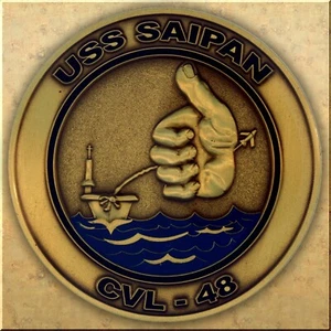USS Saipan CVL-48 - Picture 1 of 1