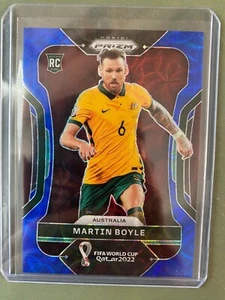 2022 Panini Prizm Qatar World Cup Martin Boyle RC Rookie 117/135 Blue Choice 285 - Picture 1 of 2