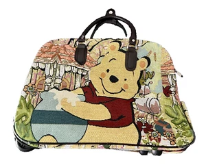 fast NEU große Reisetasche statt Koffer Motiv WINNIE THE POOH - mit Griff & Roll - Bild 1 von 10