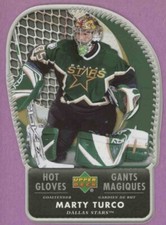 2006 06-07 UPPER-DECK MCDONALD'S HOT GLOVES DALLAS STARS MARTY TURCO #HG8
