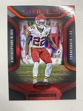 2016 Certified Skills Mirror Red #14 Marcus Peters /99 Kansas City Chiefs