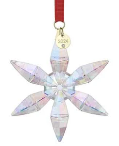 Swarovski Exclusively Macy's 2024 Kristall Schneeflocke Christmas Ornament 5702378 - Bild 1 von 10