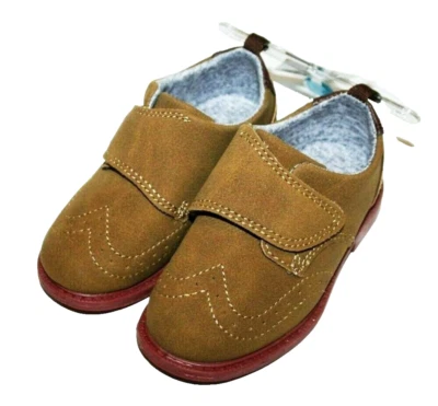 Tênis Carter's Kids Dano Hook Loop social cáqui marrom tamanho 6 menina menino #5 - Imagem 1 de 4