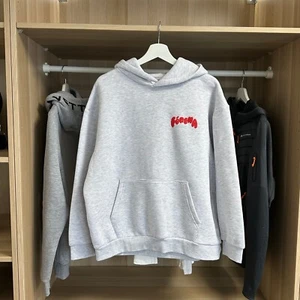 Forena Damen Cloud Nine Overhead Hoodie Gr. L Grau Overiszed Basic Sweat Bequem - Bild 1 von 5
