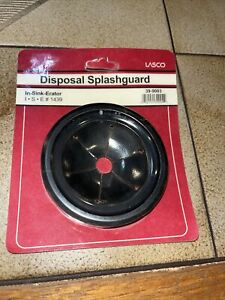 Lasco 39-9003 Disposal Splashguard 3 7/8” for InSinkErator 1439 Black New