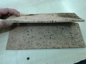 1 Tablilla Corcho Natural 27x10 CM Grueso 5MM Pesebre Crib - Imagen 1 de 1