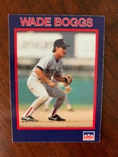 1990 Starline Long John Silver's #17- Wade Boggs, Boston Red Sox - HOF-Free Ship