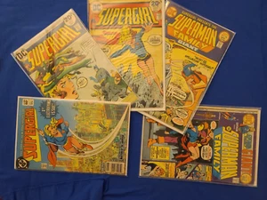 Supergirl SUPER SET of 5! #1 (1982) #8 (1973) Superman Family #177 & #180 - Picture 1 of 24