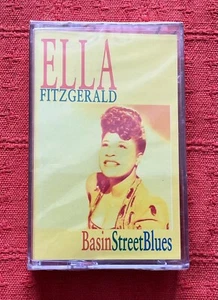 ELLA FITZGERALD - BRAND NEW & SEALED CASSETTE TAPE - BASIN STREET BLUES - Picture 1 of 4