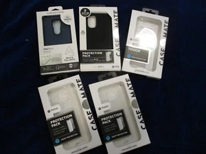 (5) Various Case-Mate Moto G Power Protection Packs W/ Screen Protector - Picture 1 of 7