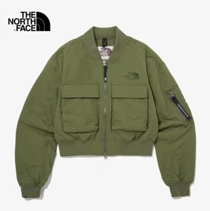 The North Face Korea W'S NEILTON HEAT BOMBER KHAKI NJ3NP80 ASIAN FIT - Picture 1 of 11