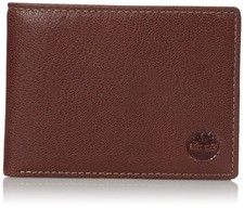 Timberland Men s Genuine Leather RFID Blocking Passcase Security Wallet,...