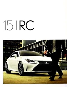 2015 LEXUS RC 350 SPORTS COUPE—25 PAGE U.S. SALES BROCHURE—F SPORT—NEW - Picture 1 of 1