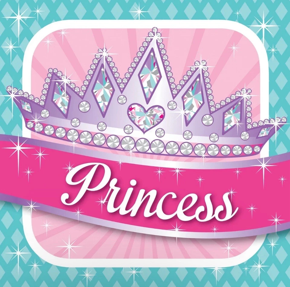 Princess Napkins Party Lunch Napkins 16ct Girls Birthday Favor Party Supply - Image 1 of 1
