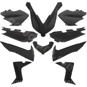 Kit de carenado TNT 10 piezas negro mate para Yamaha YP R X-Max 125/250 ccm - Imagen 1 de 1