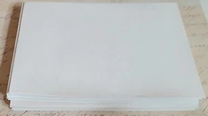 Buste 7,25" x 5,25" A7 vintage mai usate bianche e colorate lotto di 50 - Foto 1 di 9