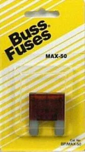 Bussmann Automotive BP/MAX-50-RP Maxi Blade Fuse 50 Amp Red - Picture 1 of 1