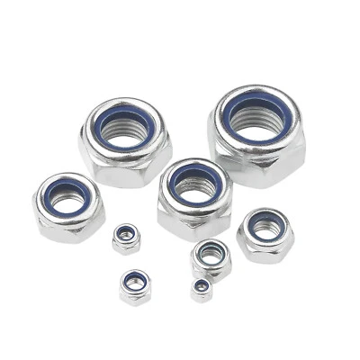 Sicherungsmuttern Stopmuttern Selbstsichernde Muttern DIN 985 verzinkt M2 - M16 - Bild 1 von 4