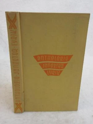 Fehse, Mann, Stefan Zweig ANTHOLOGIE JUNGSTER LYRIK 1927 Gebruder Enoch Verlag - Изображение 1 из 4