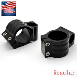 Horquilla Universal 32mm CNC Clip-ons Manillar Cabezales Montajes Barra Abrazadera 7 Grados - Imagen 1 de 11