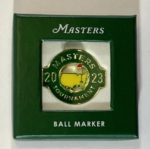 2023 Masters Ball Marker Augusta Nacional de Golf Conmemorativo Jon Rahm gana nuevo - Imagen 1 de 2