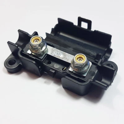 SPLITCHARGE 50 AMP 50A STRIP FUSE AND STRIP LINK FUSE HOLDER CAR METAL AMP ALL QUANTITIES