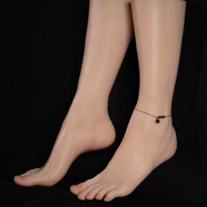 KonwU Platinum Silicone Female Legs Realistic Toe Ankle Arch Positioning 24cm
