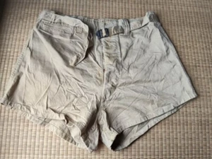 Tronchetti da nuoto USN Navy SEAL/UDT anni 50 60 taglia 34 pantaloncini marrone kaki - Foto 1 di 11