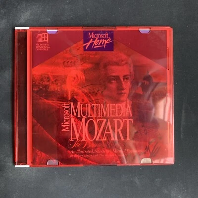 Microsoft Home - Multimedia Mozart (PC CD-ROM, 1994, Microsoft) Windows Foto 1 de 2